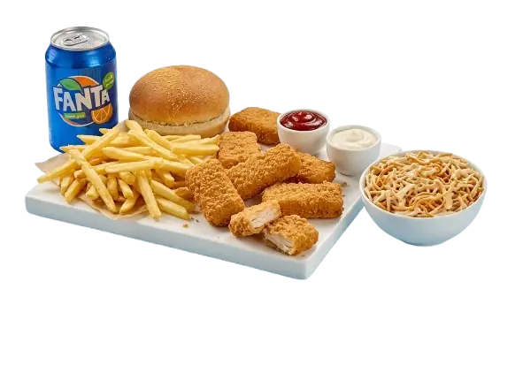 Chicken Fillet Nuggets Combo