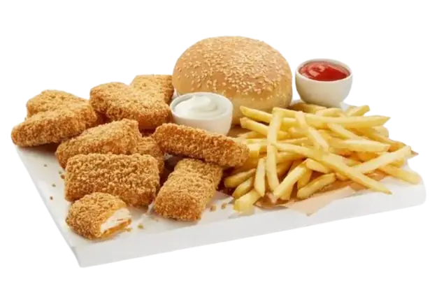 Fish Fillet Nuggets Meal 10 Pcs